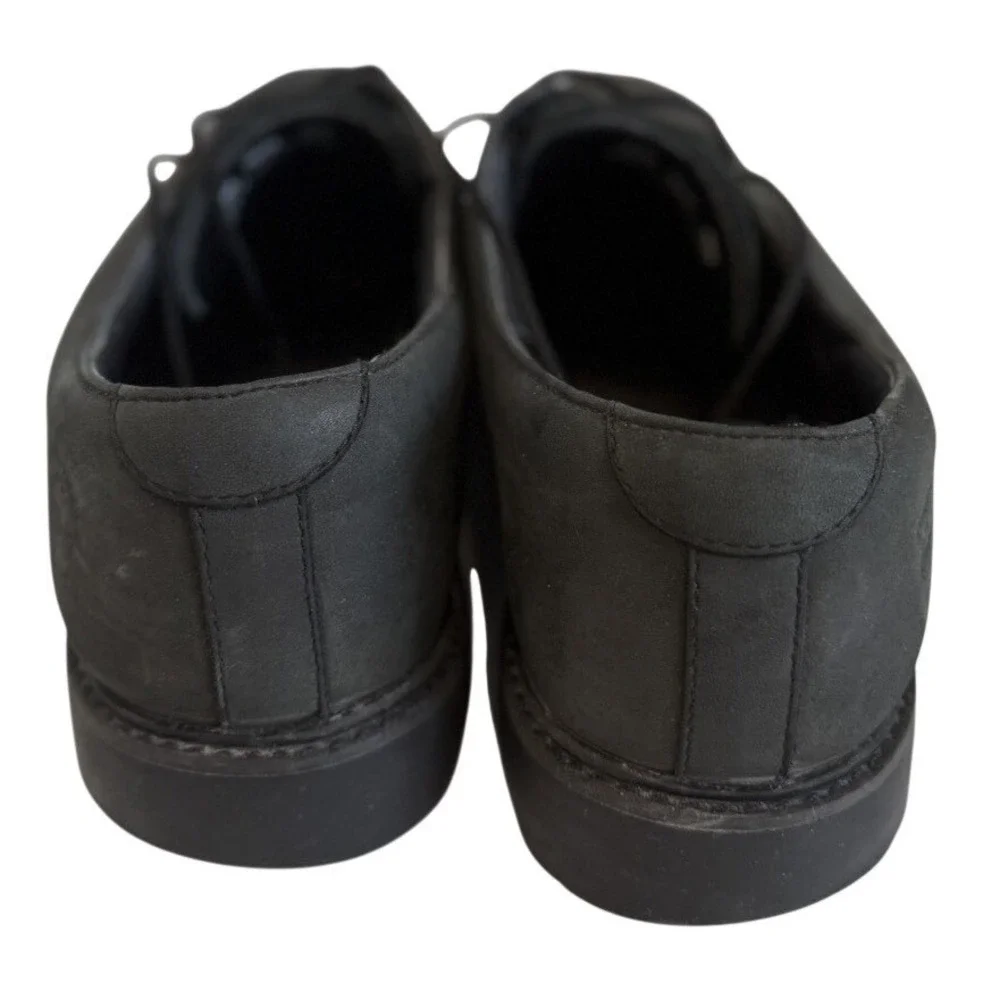 Timberland‎ Stormbuck Waterproof Mens Black Leather Derby Shoes Lace Up Sz 10.5